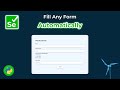 How to Fill Any Form Automatically with Selenium In Python! | Selenium Tutorial