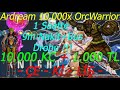 Knight Online Ardream Orc Warrior Farmı 10.000x Mob 20 Saat | Oyun Kaptanı Güncel Farm Slotları | PK