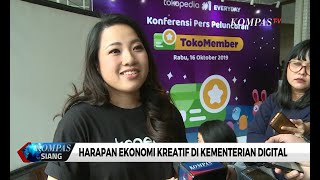 Harapan Ekonomi Kreatif di Kementerian Digital