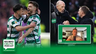 Record Celtic: Chris Sutton on Rodgers' “a bit of fun” comment and the Forrest or Kuhn dilemma