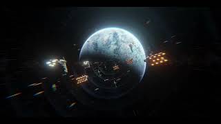 Star Wars Hyperspace Jump to Rebel Fleet | Blender CGI Animation