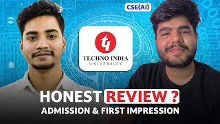 Techno India University Student Experience | BTech CSE(AI)Honest Review \u0026 Career Scope | Campus Life