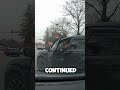 Aggressive Driver gets Angry after Getting Honked at