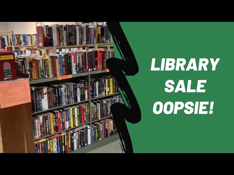 Oopsie Library Book Sale – Early Bird Learns from the Worm