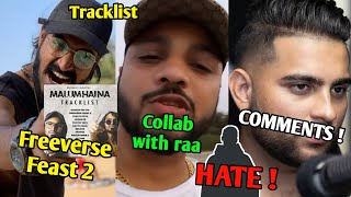 Collab With RAA | Emiway's Album Tracklist Out Now | Karan Aujla Post Comments