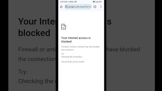 Your Internet Access Is Blocked Internet Access Blocked Chrome
