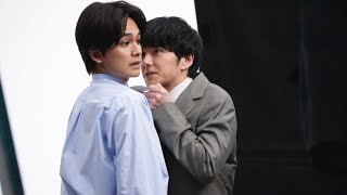 林遣都＆北村匠海、CM初共演で18年ぶりに再会！アドリブ満載の“ゼロ距離”演技にスタッフが爆笑　『doda（デューダ）』新CM「選ぶなら、doda」＆メイキング