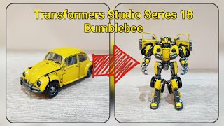 วิธีแปลงร่างรถ เป็นร่างหุ่นยนต์ Transformers Studio Series 18 Bumblebee