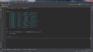 55. DICTIONARY MULTIPLE KEY SORT