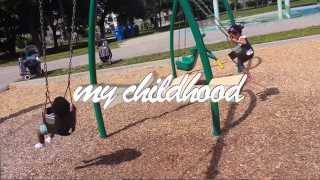 kids playing on the swings at the park video and music by Fojeba