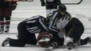 James Wisniewski vs Keith Yandle Oct 31, 2009