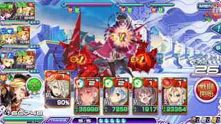 乖離性ミリオンアーサー #5977 バトル クエスト みんなとクエスト イベント SP 聖剣に導かれし者達 交響型モードレッド 断絶級 (10) 傭兵6c〆 富豪視角