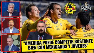 AMÉRICA venció vs QUERÉTARO. Pudiera competir bien con puros mexicanos y jóvenes | Futbol Picante