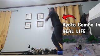 The Kyoto Combo In REAL LIFE - Roblox Strongest Battlegrounds