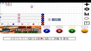 바카라스쿨 기초 6편 바카라 보드