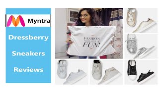 Myntra Shopping Footwear Haul - Dressberry Sneakers Review!!! | Pooja Shah | Subscribe! Share! Like!