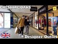 CHESHIRE OAKS Designer Outlet VILLAGE Walk Tour ENGLAND United Kindom UK 4k