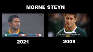 Morné Steyn / SPRINGBOKS vs LIONS 2009 \u0026 2021 / Side by Side