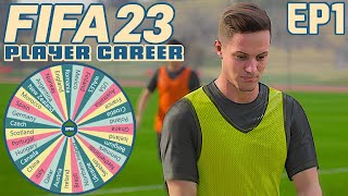 EVERYTHING IS RANDOMISED! Romanian Wonderkid is HERE! | FIFA 23 Player Career Mode Ep1