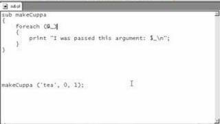 Perl Tutorials -Part 89- Arguments