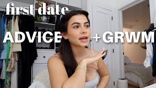 grwm for ANOTHER first date + ADVICE FOR FIRST DATES