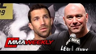 Dana White: Luke Rockhold, 'You Don't Deserve Anything'