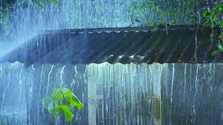 Gentle rain sound good for deep sleep, insomnia solved within 10 minutes, white noise lullaby