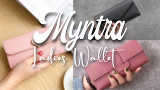 MYNTRA യിൽ നിന്നും വാങ്ങിച്ച ലേഡീസ് wallet