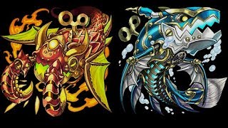 【パズドラ】火と湖の古代龍 髭牙機龍 超地獄級 Sランク 攻略【実況】