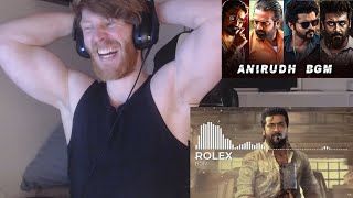 Anirudh Popular BGM (REACTION By Foreigner) ft.Master, Vikram, Rolex, Beast, Petta, Vedalam, Maari