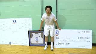 Miracola the Miracle: Temperance man, world record holder wins $100,000 at 3-point shot tournament