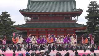 夢源風人　第十二回 京都さくらよさこい　神宮道会場