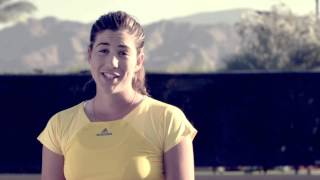 Garbiñe Muguruza  - What makes you unique?  adidas