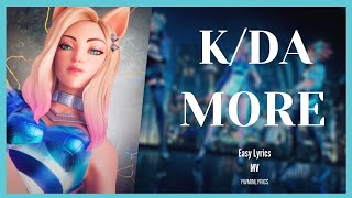 K/DA - "MORE" [MV] (easy lyrics / pronunciación)
