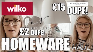 WILKO HOMEWARE HAUL WITH WHITE COMPANY AND NEPTUNE DUPES! SAVING YOU £££'s | Kaitlyn Louise ♡