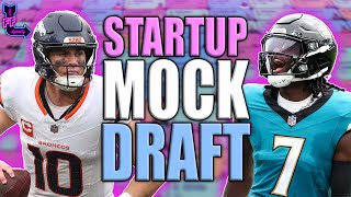 2025 DYNASTY STARTUP MOCK DRAFT (Superflex + TE Prem) - Dynasty Fantasy Football 2025