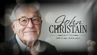 Free Dark Classic Love Collage Funeral Obituary for Male Memorial Slideshow Video Template-FlexClip