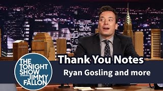Thank You Notes: Ryan Gosling and Eva Mendes, Geysers, Boyz II Men