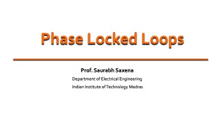 Basic Operation of a Phase Locked Loop