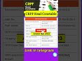 CRPF HCM ANSWER KEY 2023 | CRPF HCM ANSWER KEY KAISE CHECK KARE & CRPF EXPECTED CUT OFF | #shorts