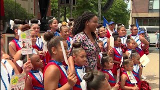 Rep. Ayanna Pressley back in Boston after tumultuous week in DC