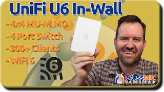 UniFi U6-In Wall Access Point - U6-IW
