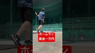 ホームラン未遂@中島バッティングセンター #shorts #baseball #野球