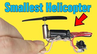 MiniCopter - Smallest Helicopter Simple Toy RC | Simple Easy Experiment – DIY Amazing Life Hacks