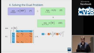 CVPR18: Session 1-1C:  3D Vision I