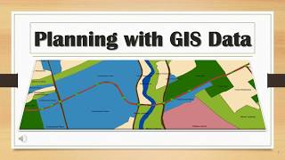 GIS module-1: Planning with GIS data