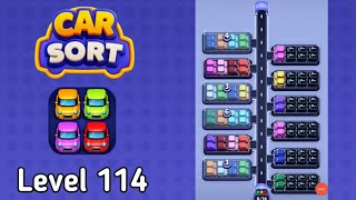 Car Sort Level 114 Answer | Car Sort: Color Puzzle Level 114 Walkthrough Solution