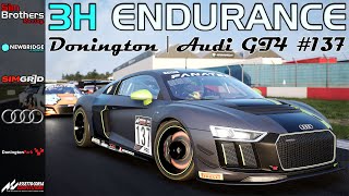 Newbridge E-Sports Multi-Class Endurance | Audi R8 GT4 #137 | 3H DONINGTON