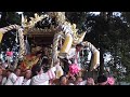 平成28年度　西治宮出　二之宮神社秋季例大祭