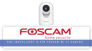 Foscam R4M | Hoe installeert u een Foscam Wi-Fi camera?